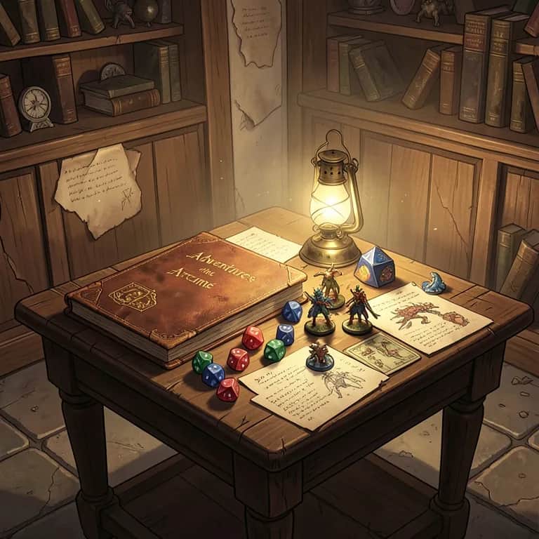 Dice on the Table