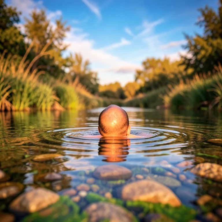 Left in the water