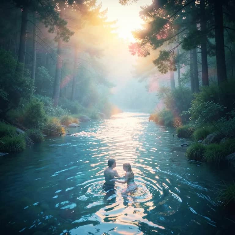 Sitting by a Crystal River