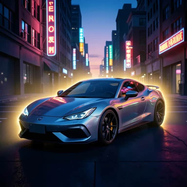 Neon Vibes and Midnight Drive