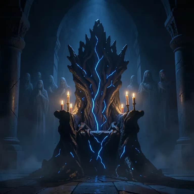 Midnight Throne - title track