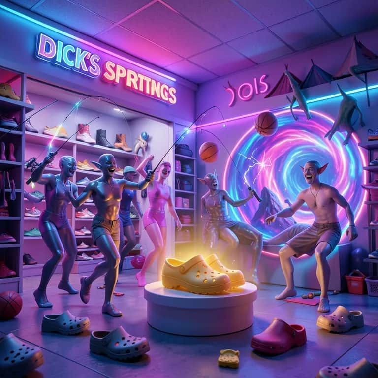 Tripping Balls at Dick’s Sporting Goods