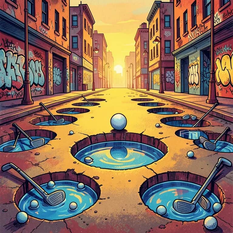 THE  POTHOLE FAIRWAY