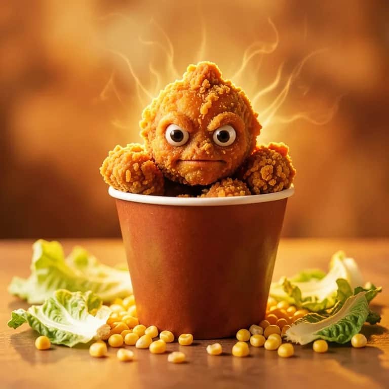 Rooster of the Food Court