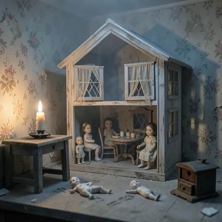 Silent Shadows of a Little Girl