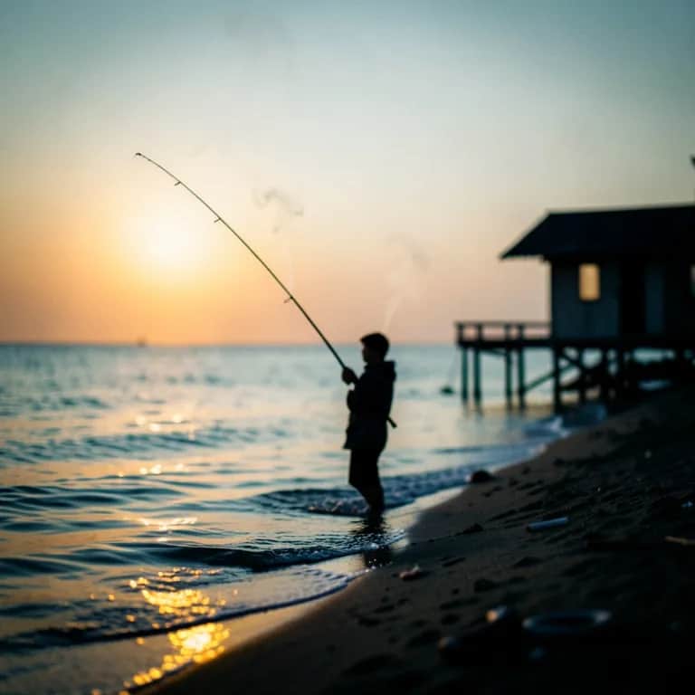 Feet in the Sand, Pole in the Water