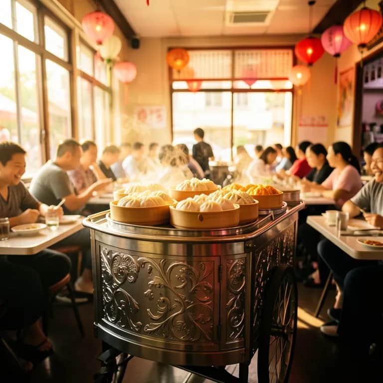 Rollin' Dim Sum Carts