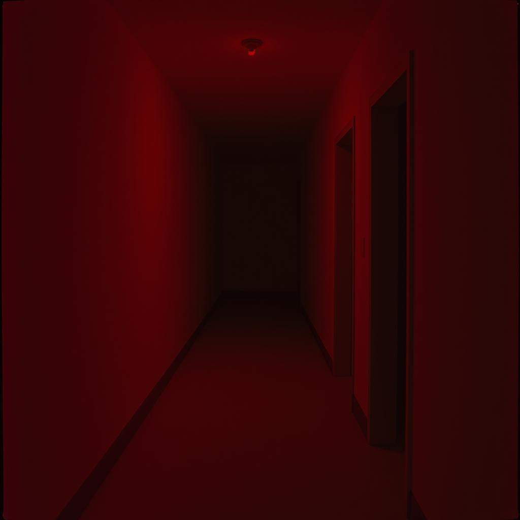 Blood on the floor