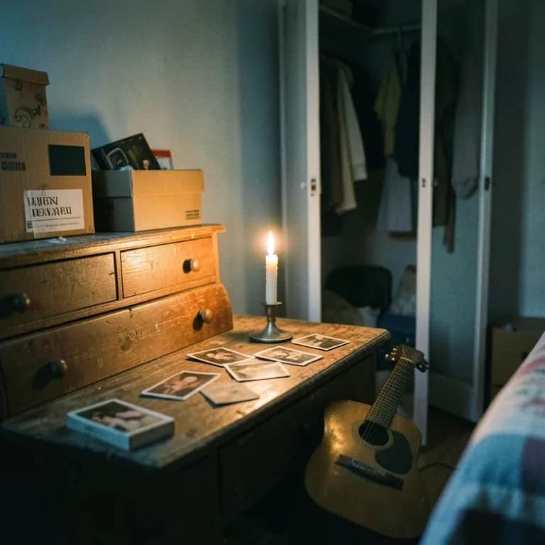 Boxes on the Bedroom Floor