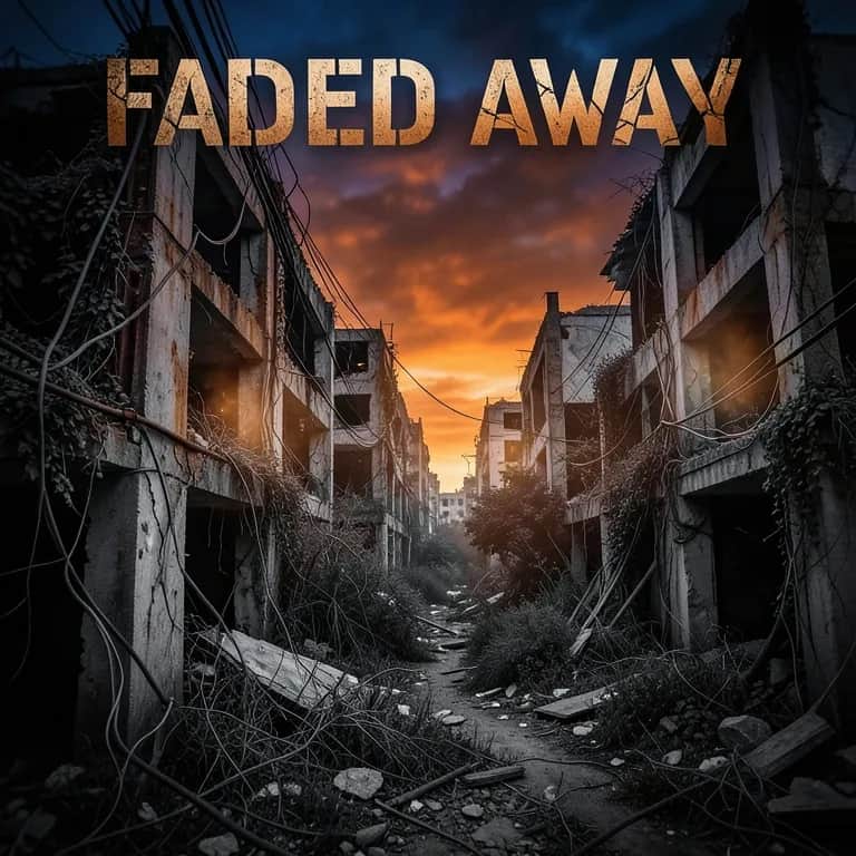 Faded away