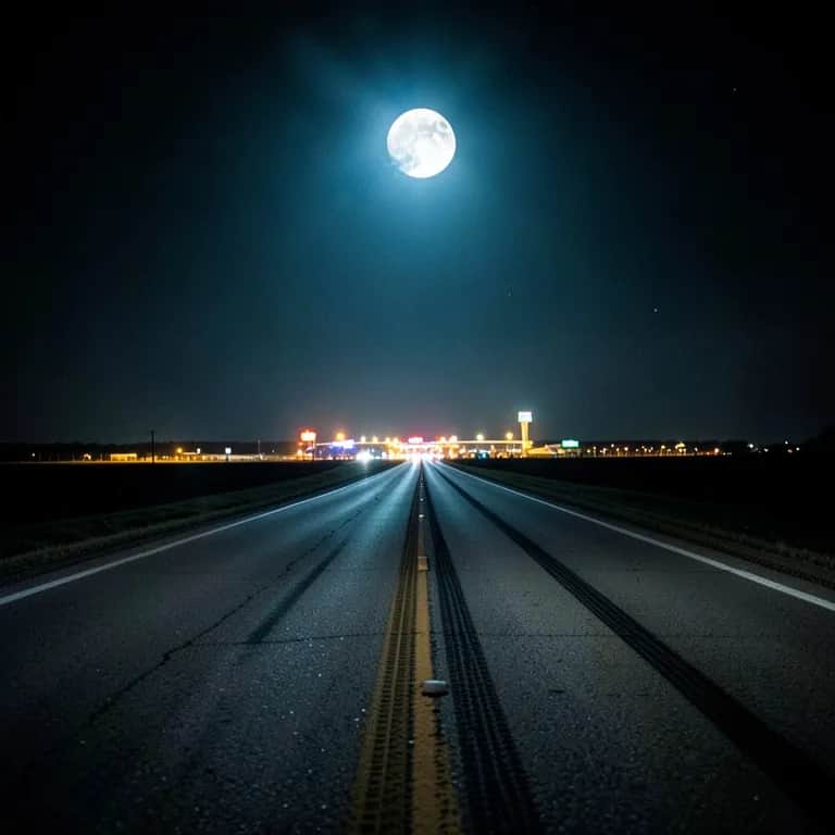 Race Night Moon