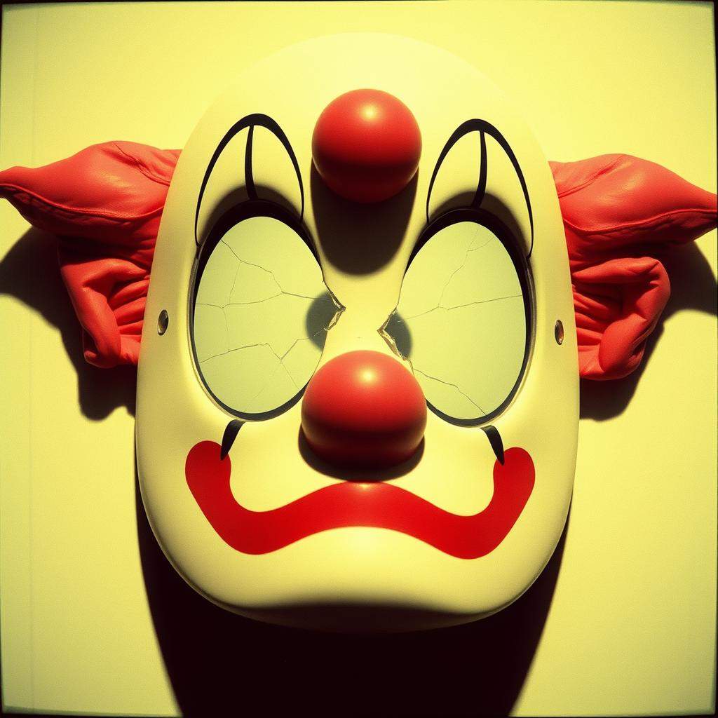 Painted grin