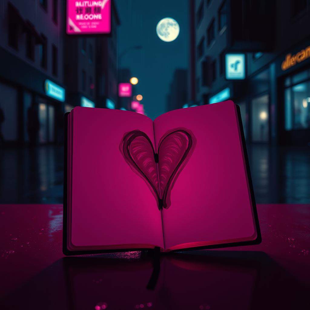 Ink Stained Heart