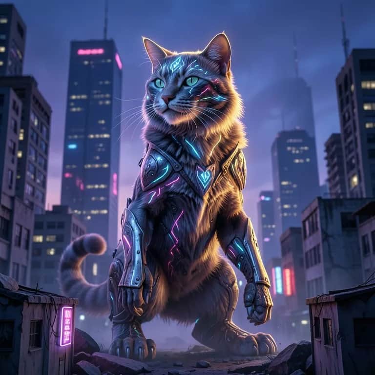 Concrete Thunder Feline