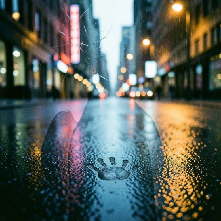 Standing in the rain