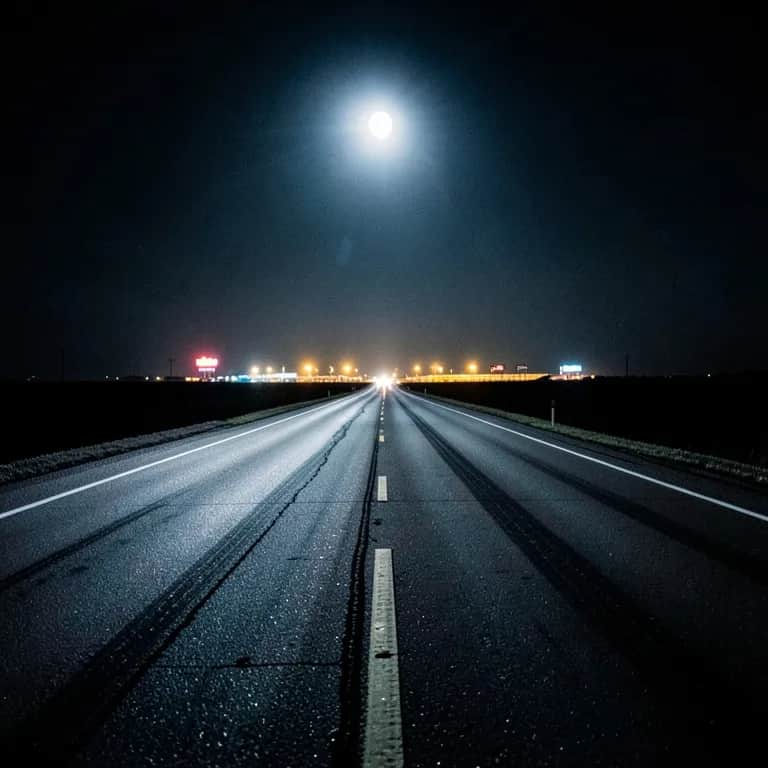 Race Night Moon