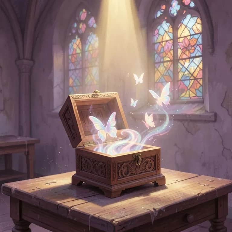 She sent me butterflies