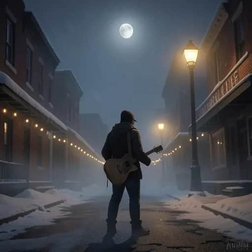 Snowstorm on Beale Street