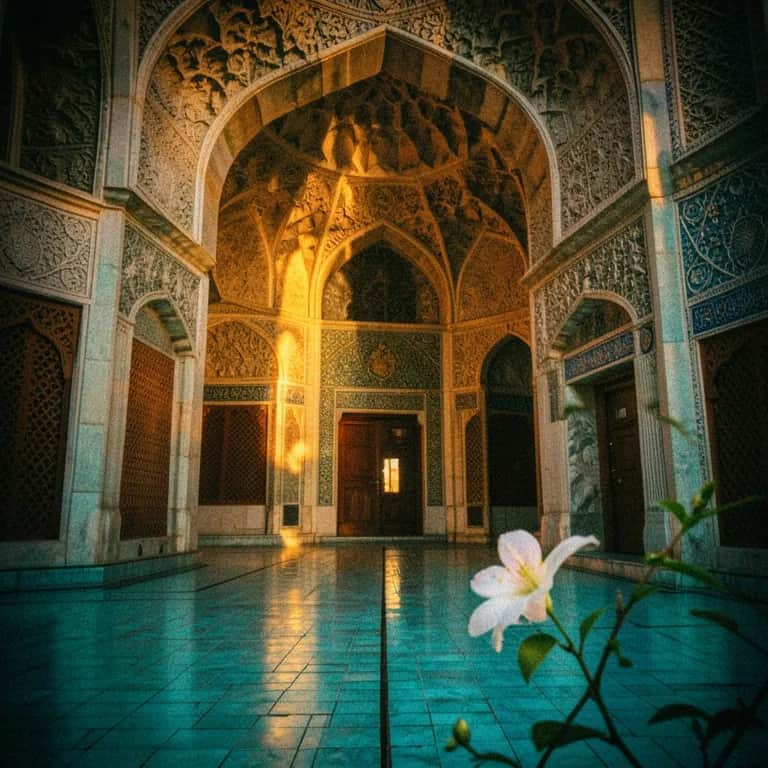 على الباب