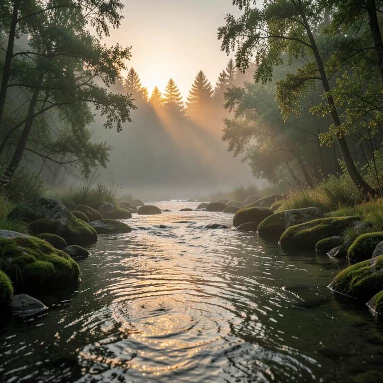 Moss on a stream (Inspired by Deven)