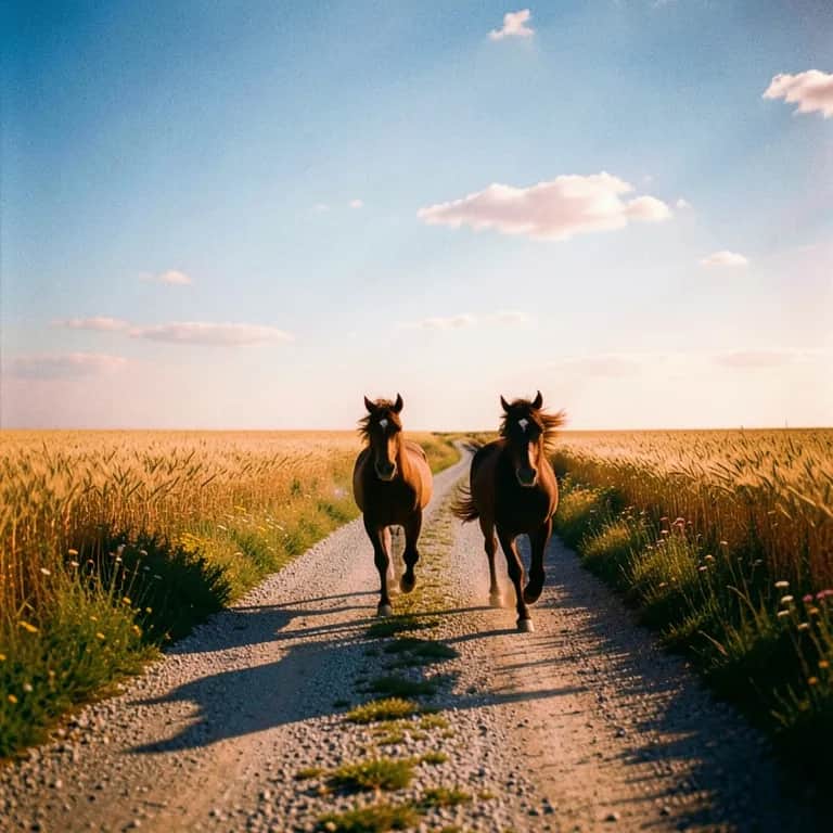Gravel Road Sun & Moon