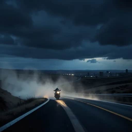 Midnight On Two Wheels