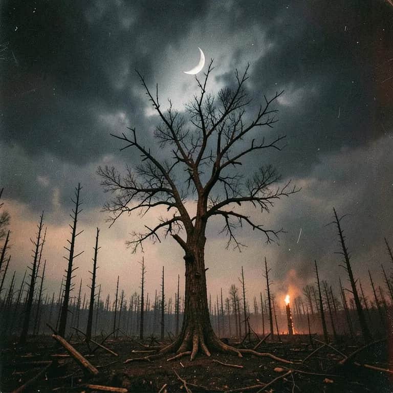 L'homme marche sur la terre (tête)