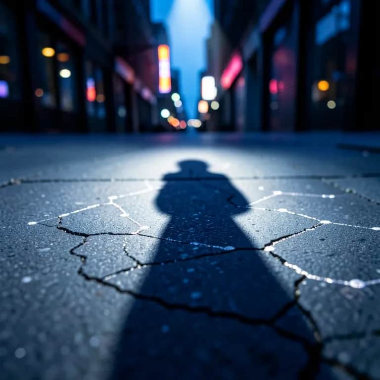 Laying Down On The Sidewalk