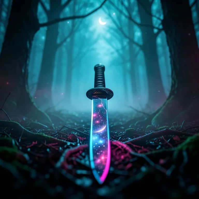 Katana Under Glass