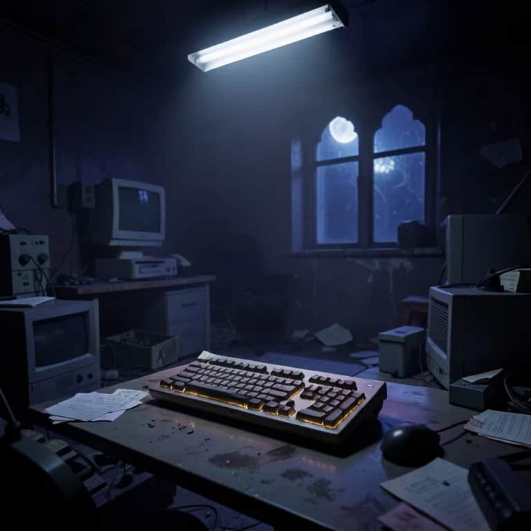 Nachts Am Bildschirm Frei