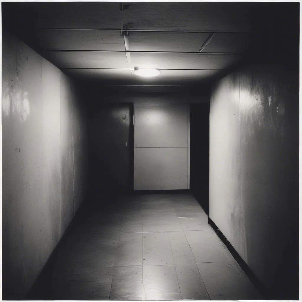 Basement ghost singing 