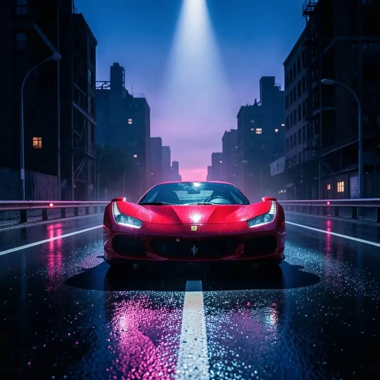 Auggie’s Ferrari