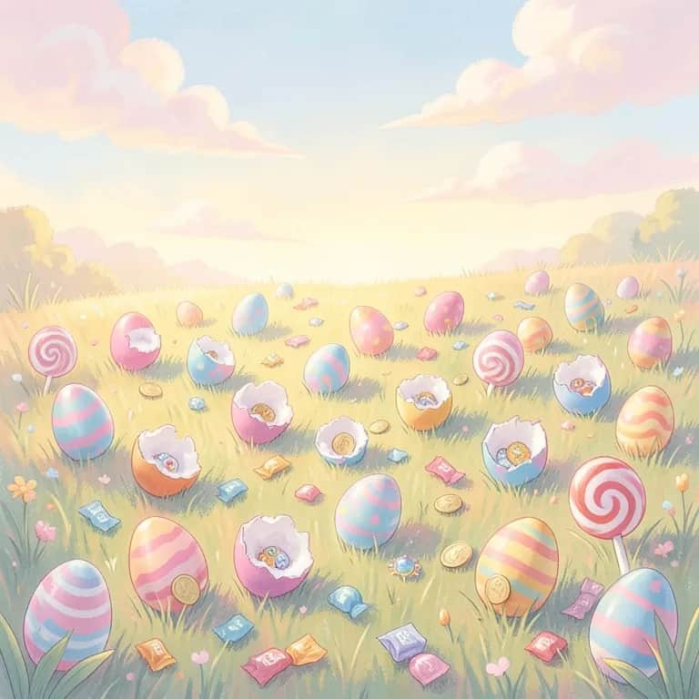 An Easter Egg Hunt by Laurie