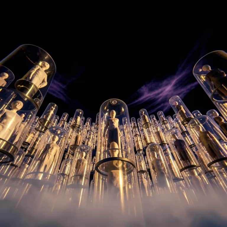 Pods of the Eternal (Simulation Lament)