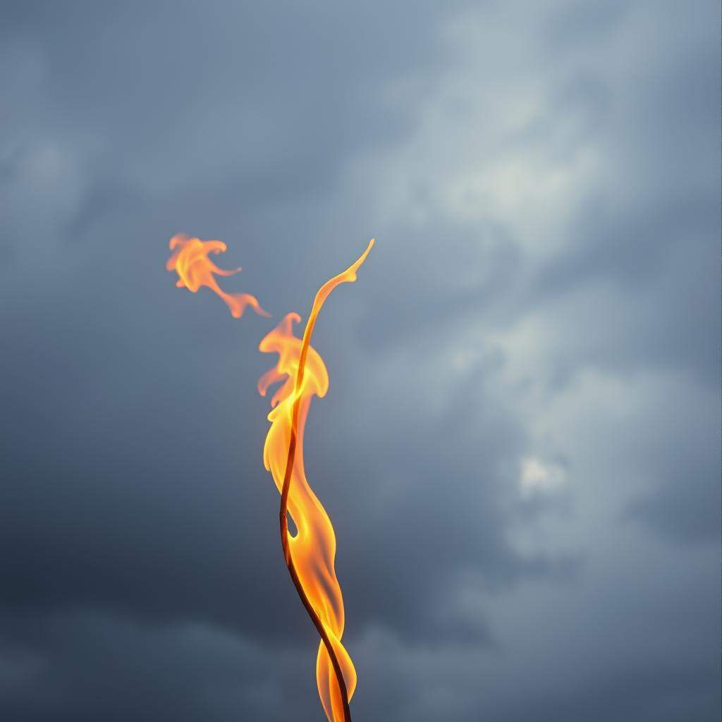 Threads of fire