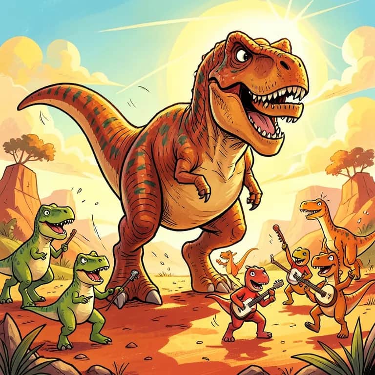 Dinosaur Stomp Party