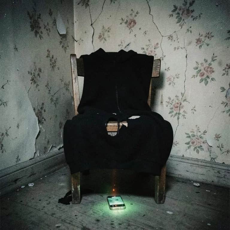 Black hoodie brokenhart