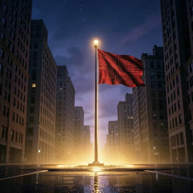 Never Let the Flag Fall