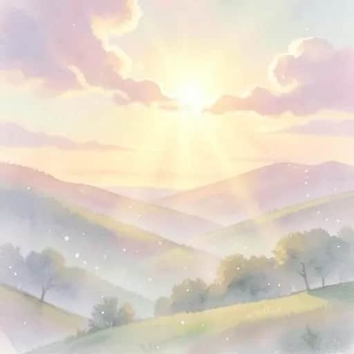 Blessing from heaven