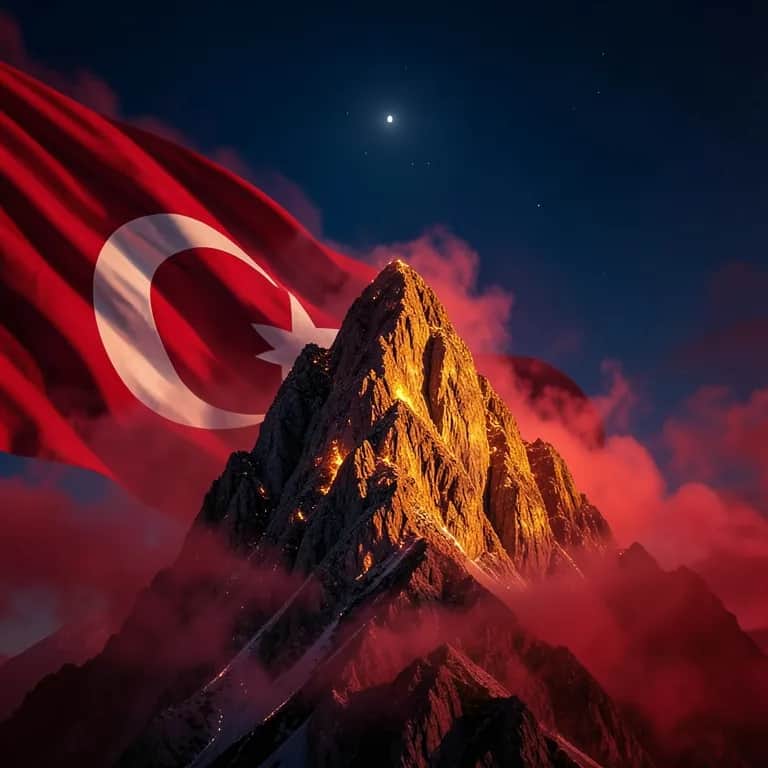 AY YILDIZLA ZİRVEYE