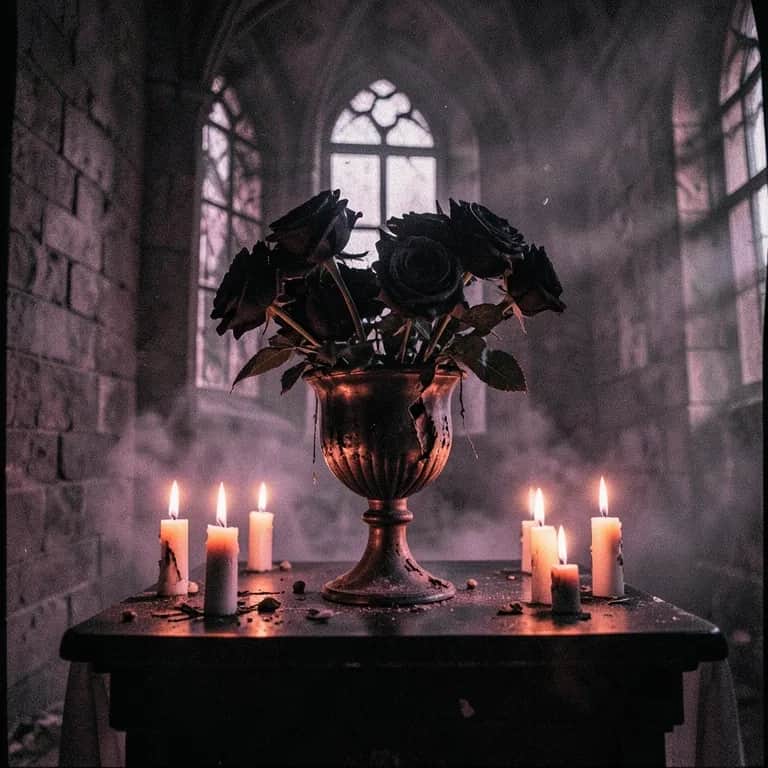 Black Roses Altar