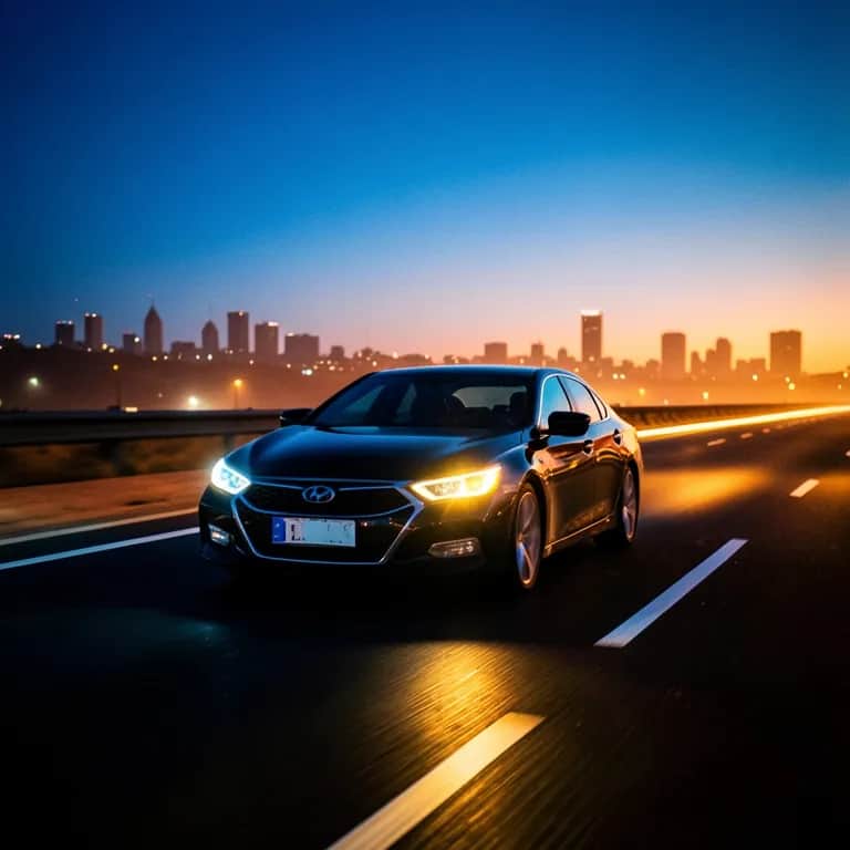 Camry On the highway
