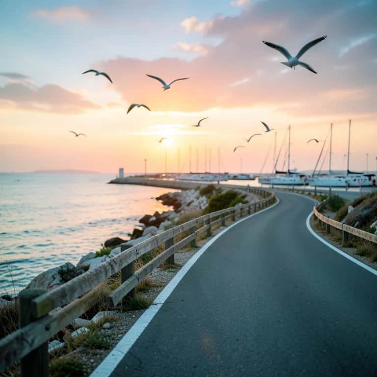 La route entre deux ports