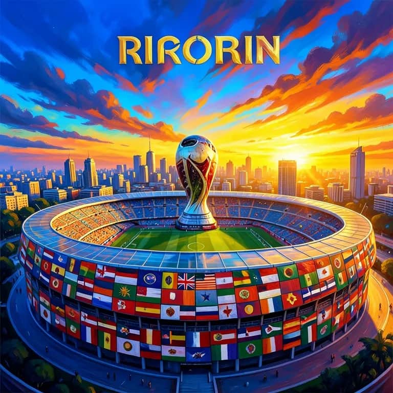 La fiebre del fútbol mundial de la humanidad