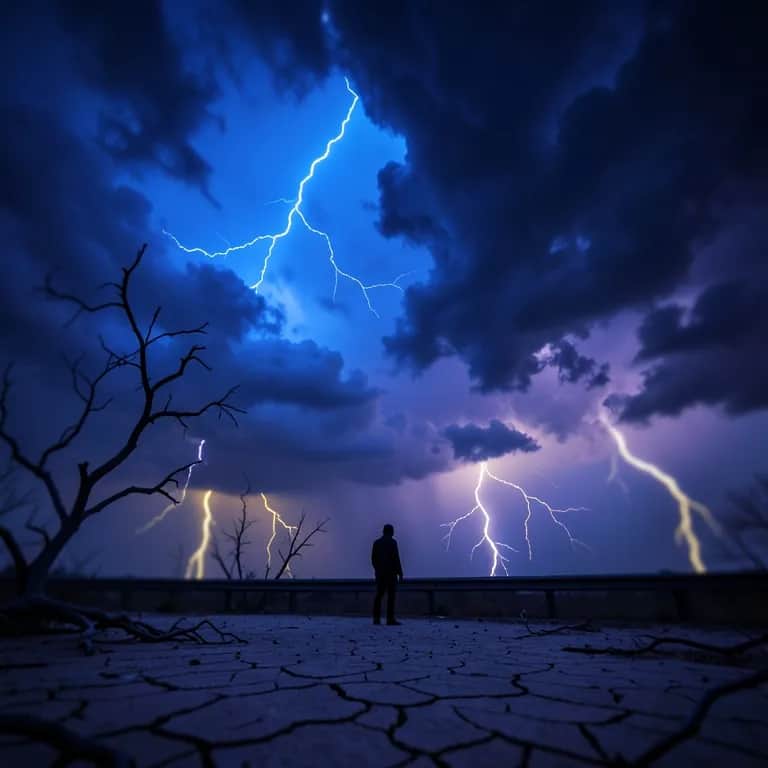 Thunder and lightning