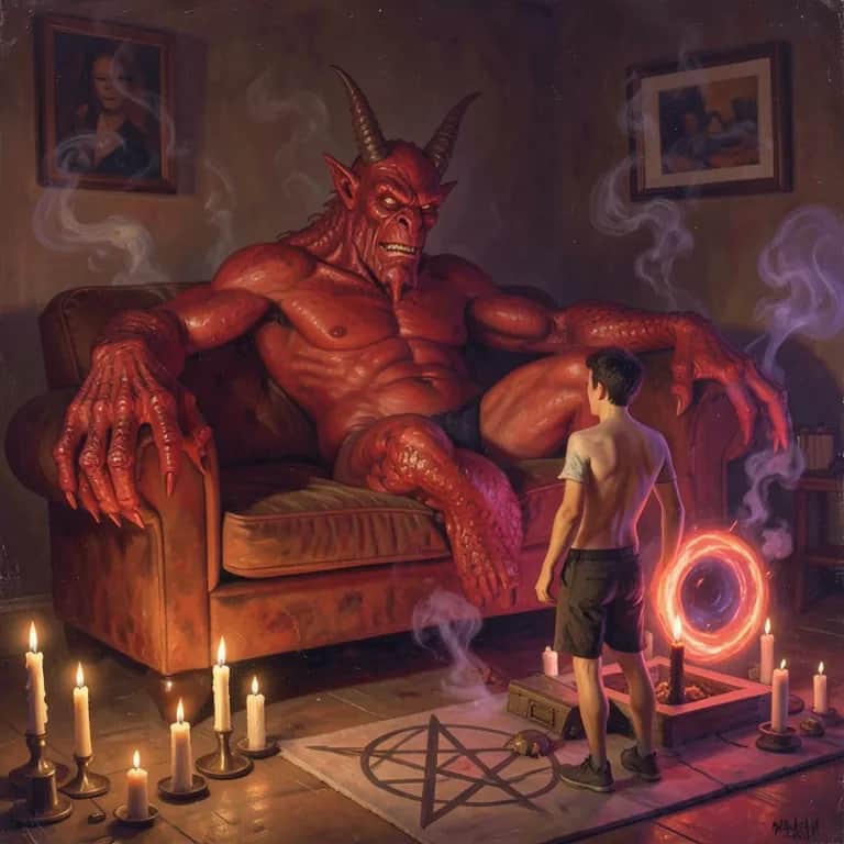 “Roommate Summoned a Demon but It’s Actually Chill”
