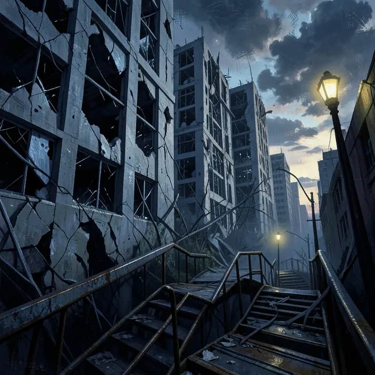 Gotham Stairwell