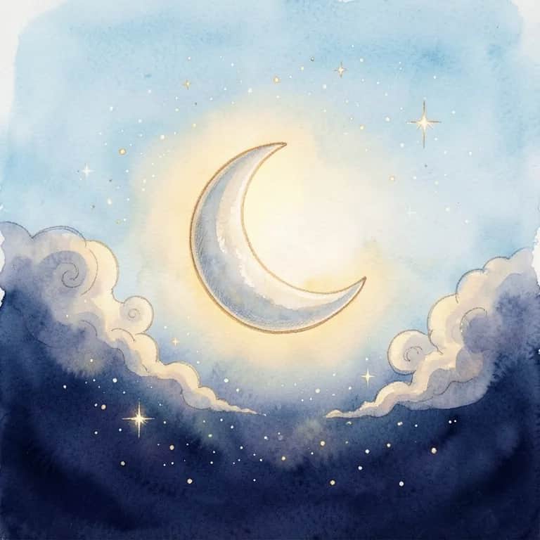 Moonlit Name Tag