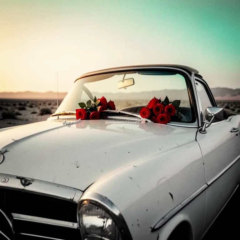 El mercedes Blanco