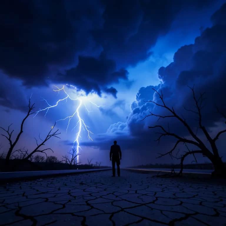 Thunder and lightning